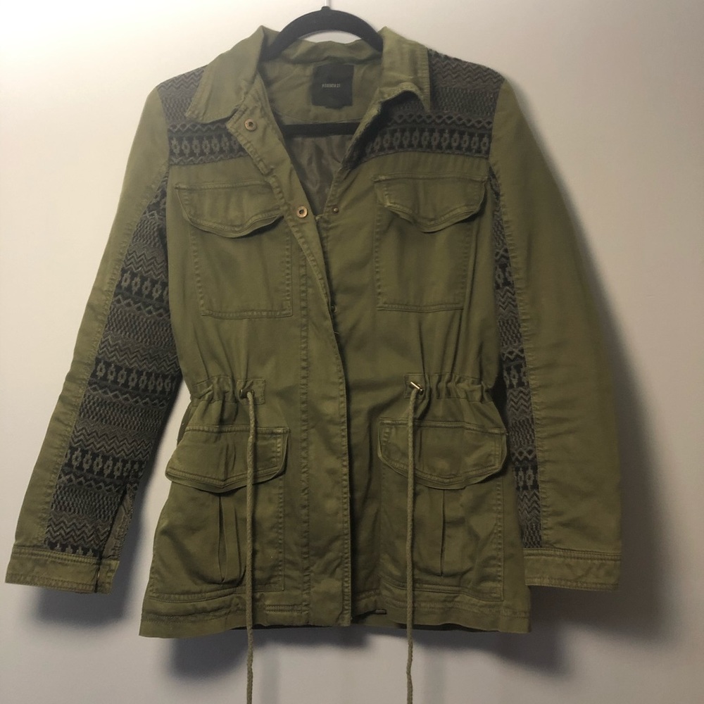 Army Green Utility Jacket